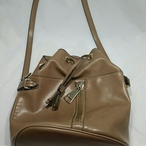 Zara Basic Collection Zipper Bucket Bag